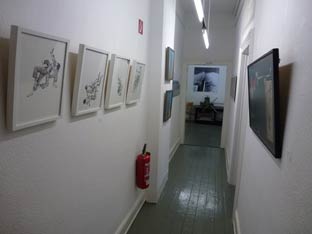 Ausstellungsrundgang in den Ateliers der wfk